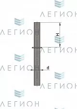 К52-0,2-0-5 кронштейн однорожковый